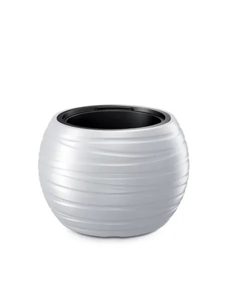 Doniczka okrągła Mars 43,6 cm - biała