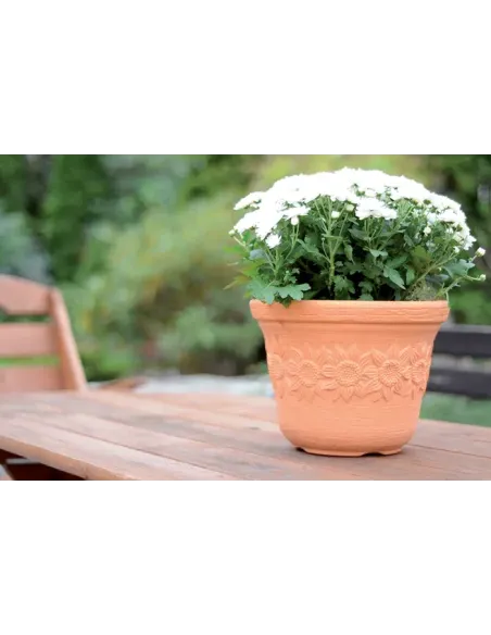 Doniczka Sun 57 cm - ceglany
