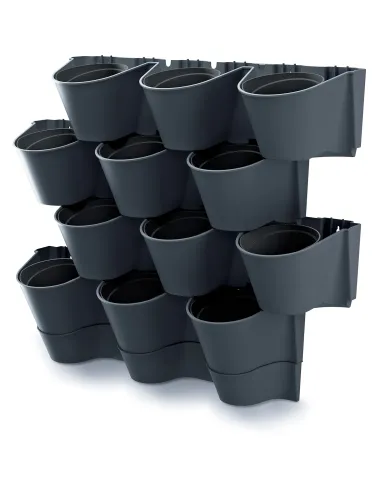 Zestaw doniczek do ogrodu wertykalnego