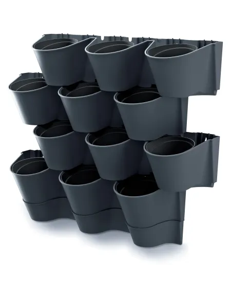 Zestaw doniczek do ogrodu wertykalnego