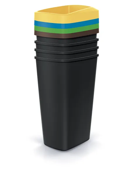 Kosz pojemnik do segregacji śmieci 4 x 45L