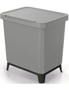 Kosz pojemnik do segregacji śmieci 29L - szary 2