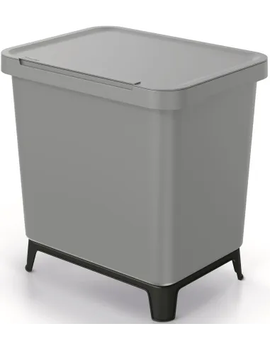 Kosz pojemnik do segregacji śmieci 29L - szary