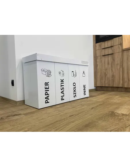 Kosz do segregacji DENEB 5x50L z pokrywą – modułowy