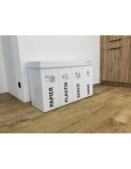 Kosz do segregacji DENEB 5x50L z pokrywą – modułowy