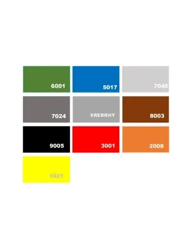 Kosz do segregacji odpadów zewnętrzny kwadratowy 4 komory