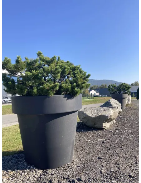 Doniczka okrągła Lexi 99,5 cm - biała