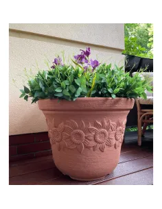 Doniczka Sun 57 cm - ceglany 2