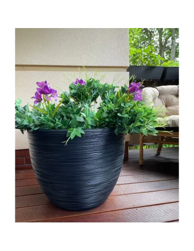 Donica duża Forum 57 cm - antracyt