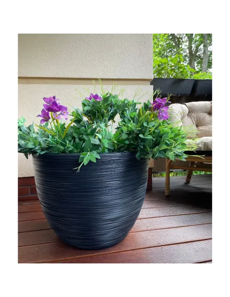 Donica duża Forum 57 cm - antracyt