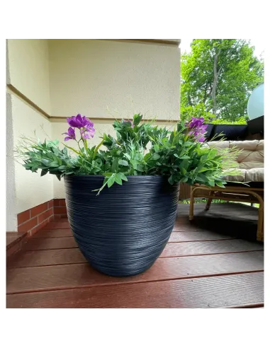 Donica duża Forum 57 cm - antracyt