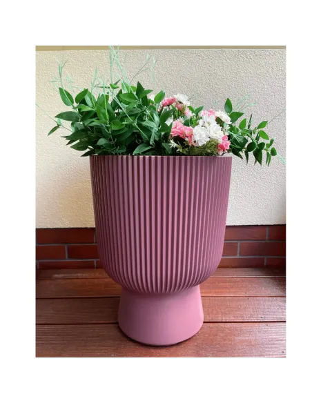 Doniczka Molly 39 cm - marsala