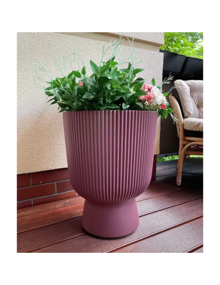 Doniczka Molly 39 cm - marsala