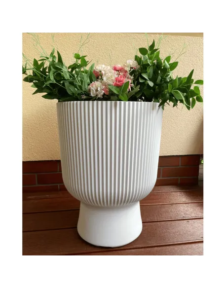 Doniczka Molly 39 cm - biała