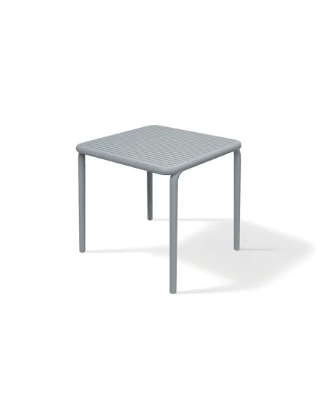 Stolik obiadowy Serenite 795x795x755 kolor szary przykurzony