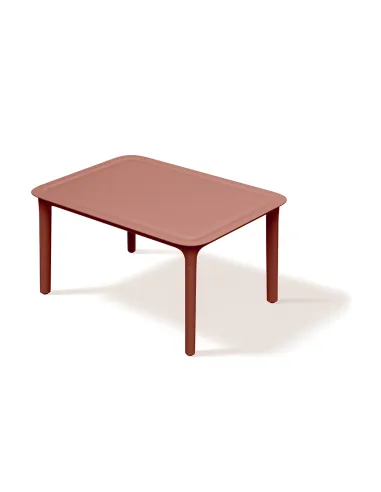 Stolik kawowy Clairmont 775x575x405 kolor palona cegła