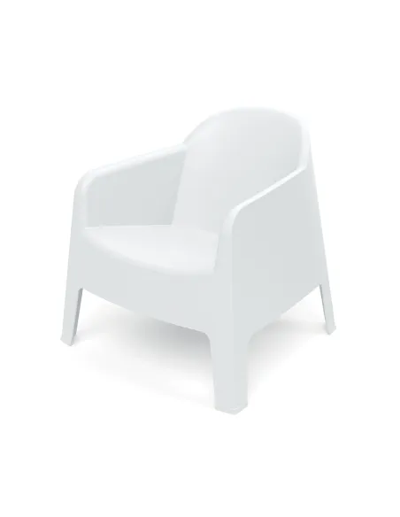 Fotel Sublime 745x730x735 kolor biały