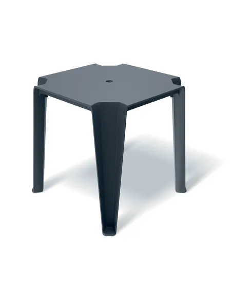 Stolik obiadowy Lumiere 775x775x765 kolor węgiel