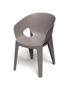 Krzesło Imperator z podłokietnikami 560x590x810 kolor ziemisty earthy toupe