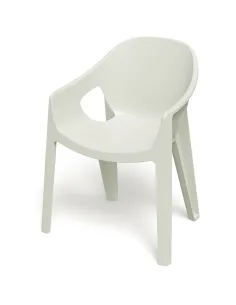 Krzesło Imperator z podłokietnikami 650x560x825 kolor beżowy