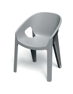 Fotel Imperator 615x560x815 kolor szary przykurzony