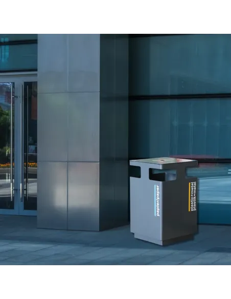 Kosz do segregacji kwadrat 600x600 ORION NEW