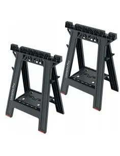 Zestaw 2x Stojak Warsztatowy Kobyłka Koziołek z Półką, 175 kg