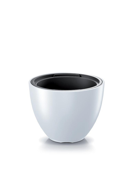 Donica duża mrozoodporna okrągła Hera 57 cm - biała