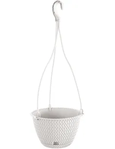 Doniczka wisząca SPLOFY śr. 27CM BIAŁA 2