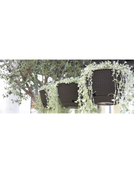 Doniczka wisząca SPLOFY śr. 27CM BIAŁA