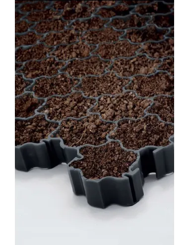 Kratka parkingowa czarna zestaw 5 sztuk 60x40cm 1,2 m2