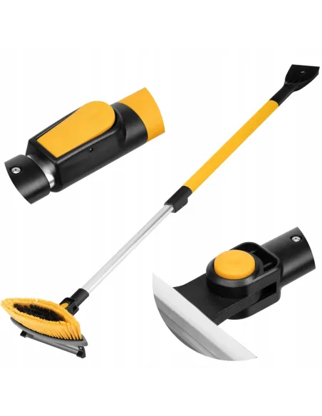 Szczotka do sniegu ze skrobaczka do lodu,