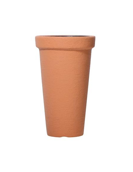 Wysoka klasyczna doniczka 63 CM  - cegła