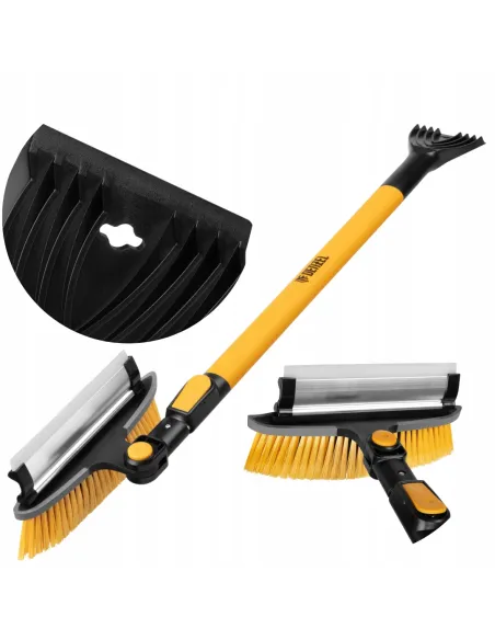 Szczotka do sniegu ze skrobaczka do lodu,