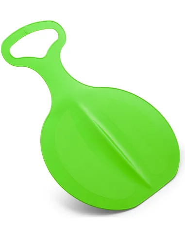 Jabłuszko zielone ślizgacz sanki na śnieg 46cm - zabawka zimowa | Levanto.pl
