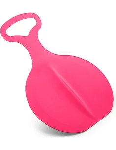 Jabłuszko różowe ślizgacz sanki na śnieg 46cm - zabawka zimowa | Levanto.pl