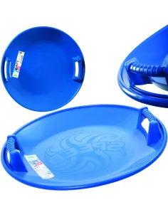 ŚLIZGACZ SANKI KOŁO NA ŚNIEG DUŻE NIEBIESKIE