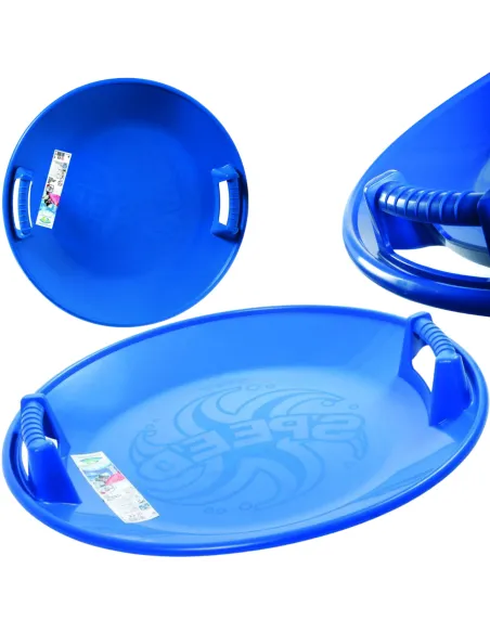 ŚLIZGACZ SANKI KOŁO NA ŚNIEG DUŻE NIEBIESKIE