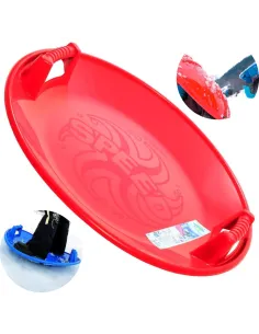 ŚLIZGACZ SANKI KOŁO NA ŚNIEG DUŻE CZERWONE