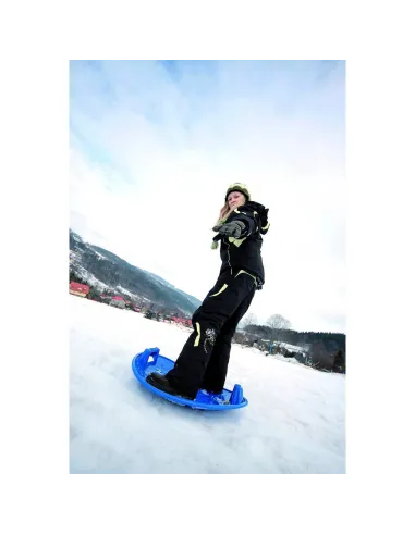 ŚLIZGACZ SANKI KOŁO NA ŚNIEG DUŻE NIEBIESKIE