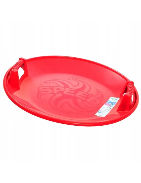 ŚLIZGACZ SANKI KOŁO NA ŚNIEG DUŻE CZERWONE