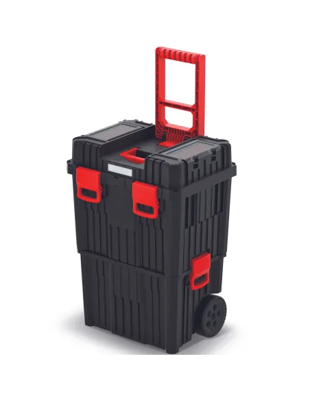 Modułowa skrzynka narzędziowa na kółkach 3w1