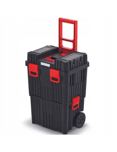 Modułowa skrzynka narzędziowa na kółkach 3w1