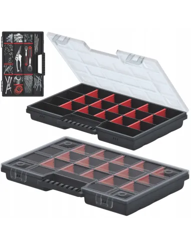 Skrzynka narzędziowa organizer na śrubki