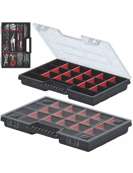 Skrzynka narzędziowa organizer na śrubki