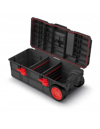 WYTRZYMAŁA SKRZYNIA NARZĘDZIOWA NA KOŁACH 80x40 cm