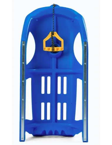 Sanki ZIGI ZET z kierownicą niebieski | Ślizgacz dla dzieci 3+