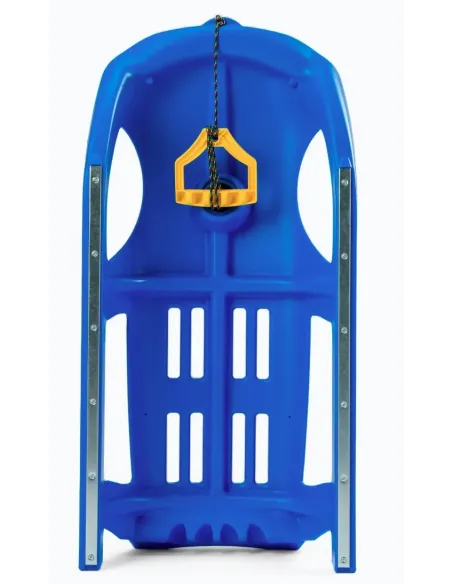 Sanki ZIGI ZET z kierownicą niebieski | Ślizgacz dla dzieci 3+