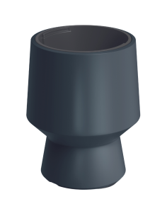 Doniczka z wkładem Hera 30 cm - antracyt