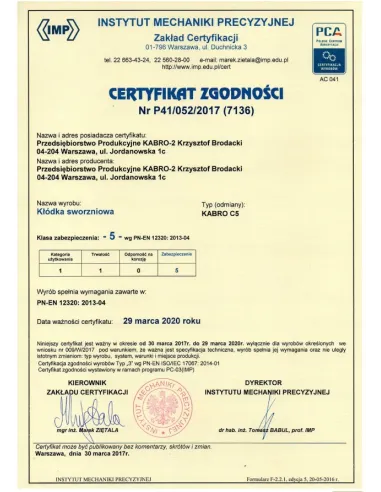 Zestaw 3 kłódek na jeden klucz Kabro C5 system kłódek